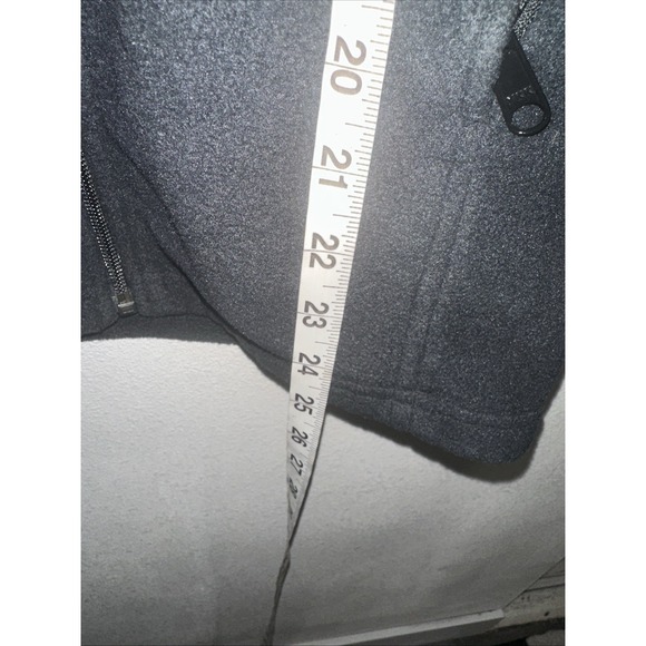 Columbia Black Fleece Full Zipper Jacket High Collar‎ Zip Size L - Picture 9 of 10